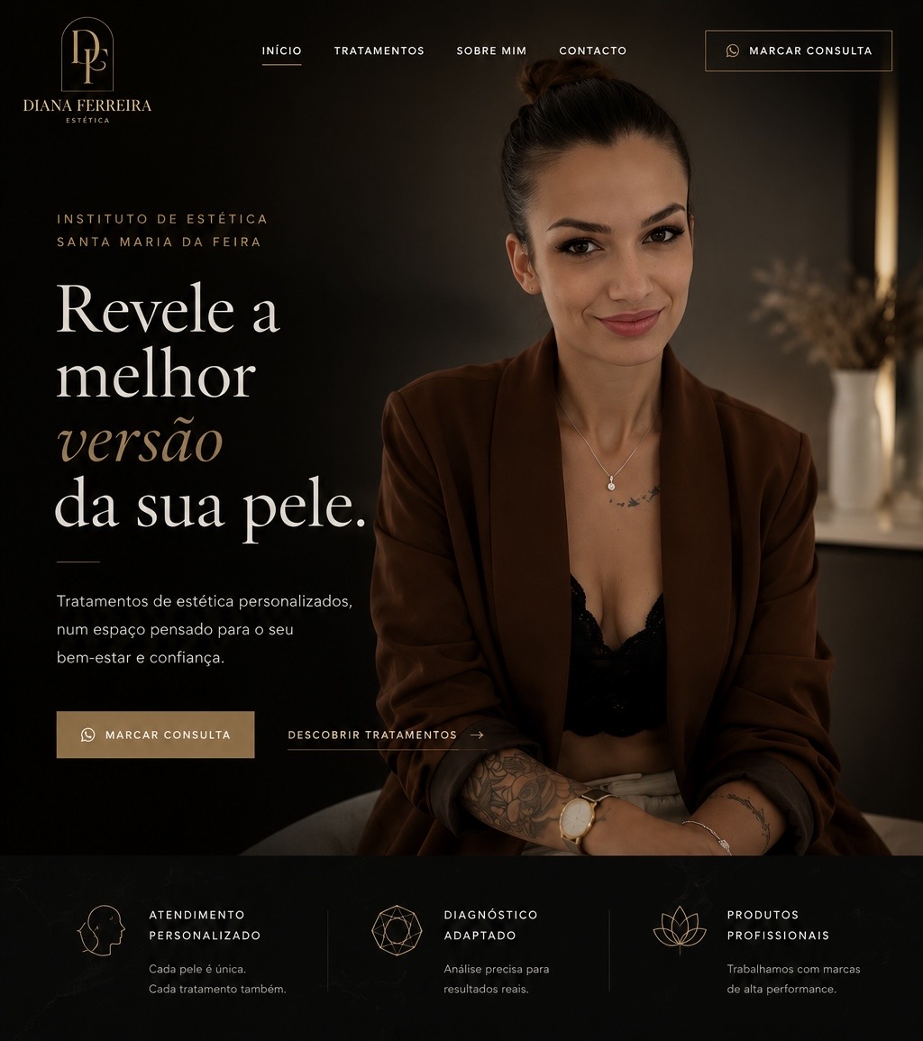 Diana Ferreira — Estética Avançada em Santa Maria da Feira